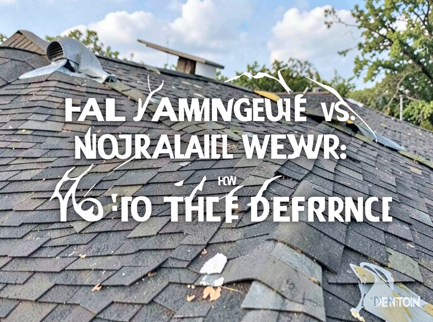 Hail Damage vs. Normal Wear: How to Tell the Difference