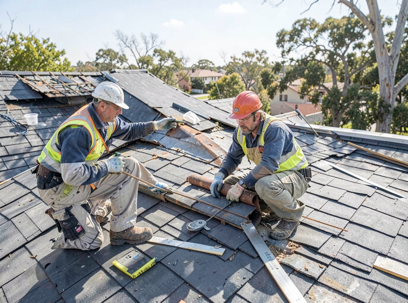 roof repair by Denton Roof & Leak Pros in Denton, TX